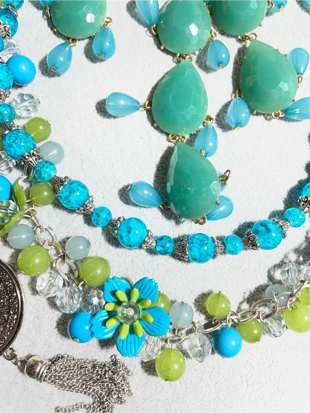 Fashion Jewelry blue green